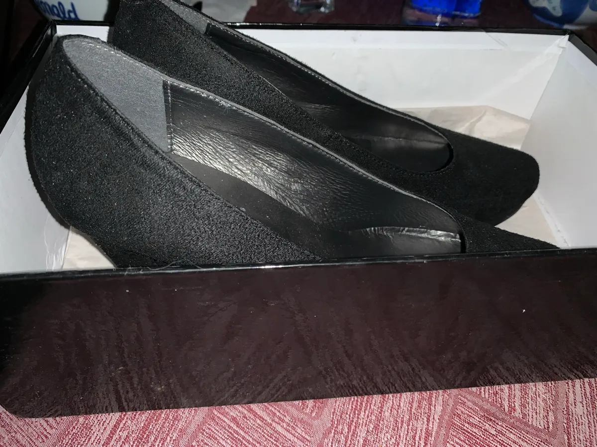 Damen Pumps schwarz 4