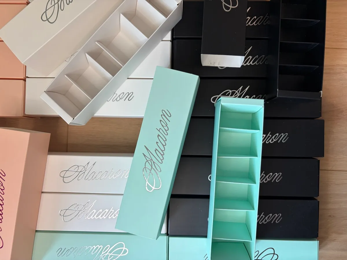Macarons Këschten (28 Stéck) 4