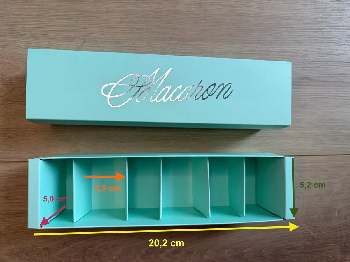 Macarons Këschten (28 Stéck) 5