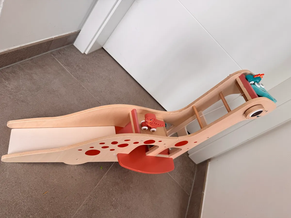 Wooden Dinosaur Toy with Lift – Ages 1–5 3