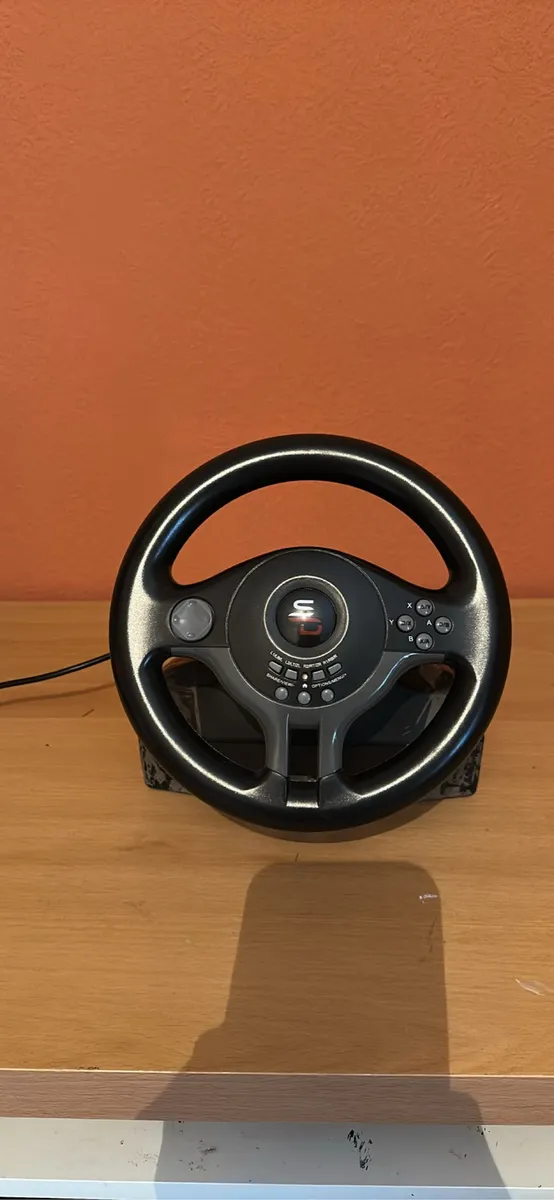 Subsonic Live Gaming Wheel - Lenkrad mit Pedalen 3