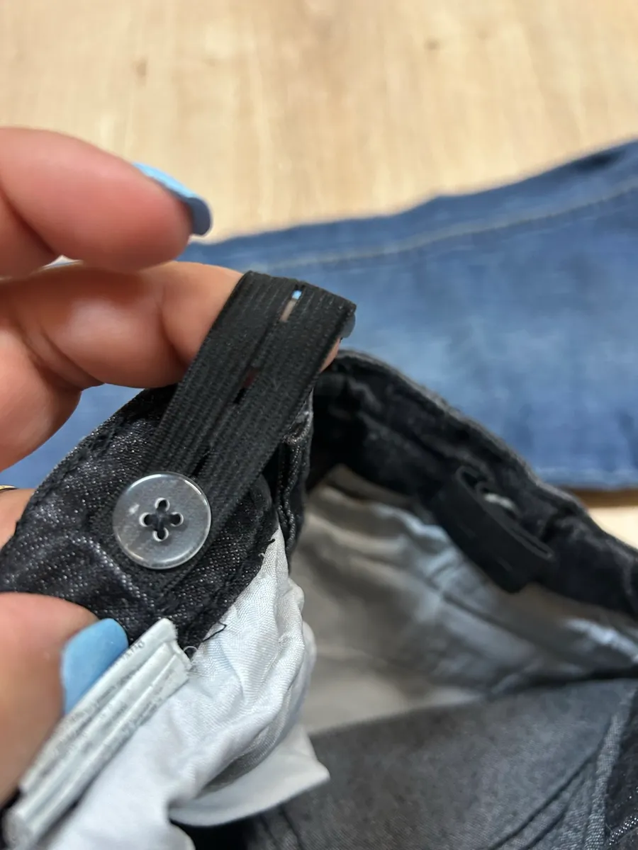 Jeans Set: Blau a Schwaarz 8 joer 3
