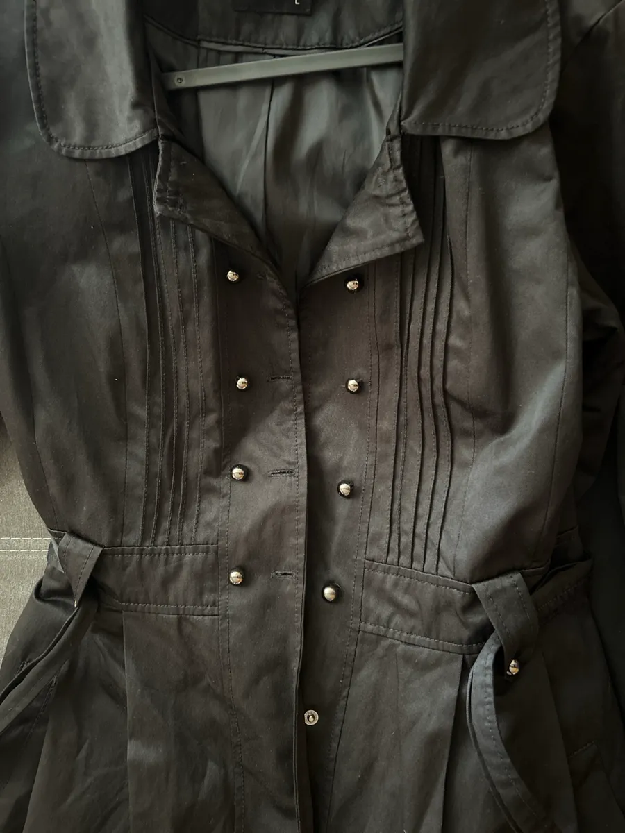 Vero Moda Schwarzer Trenchcoat L 3