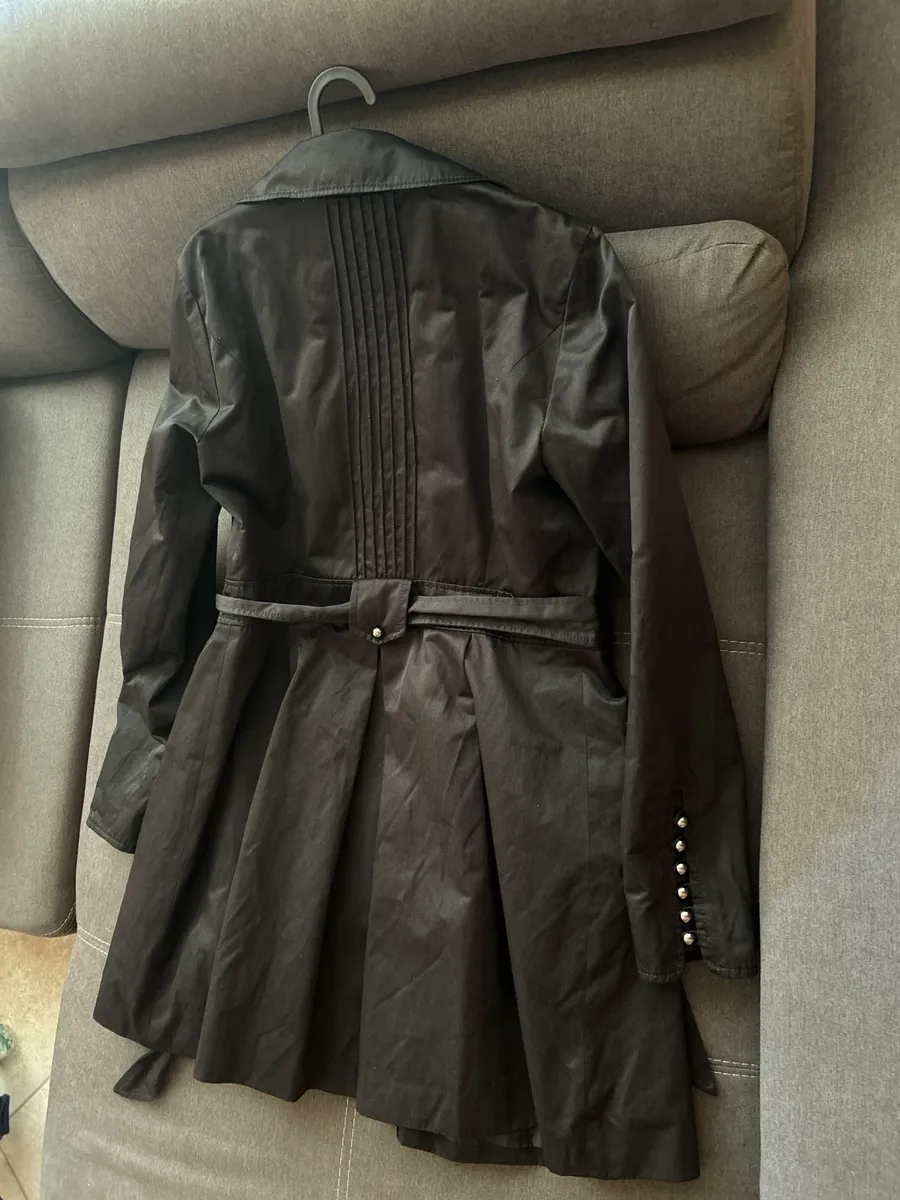 Vero Moda Schwarzer Trenchcoat L 4