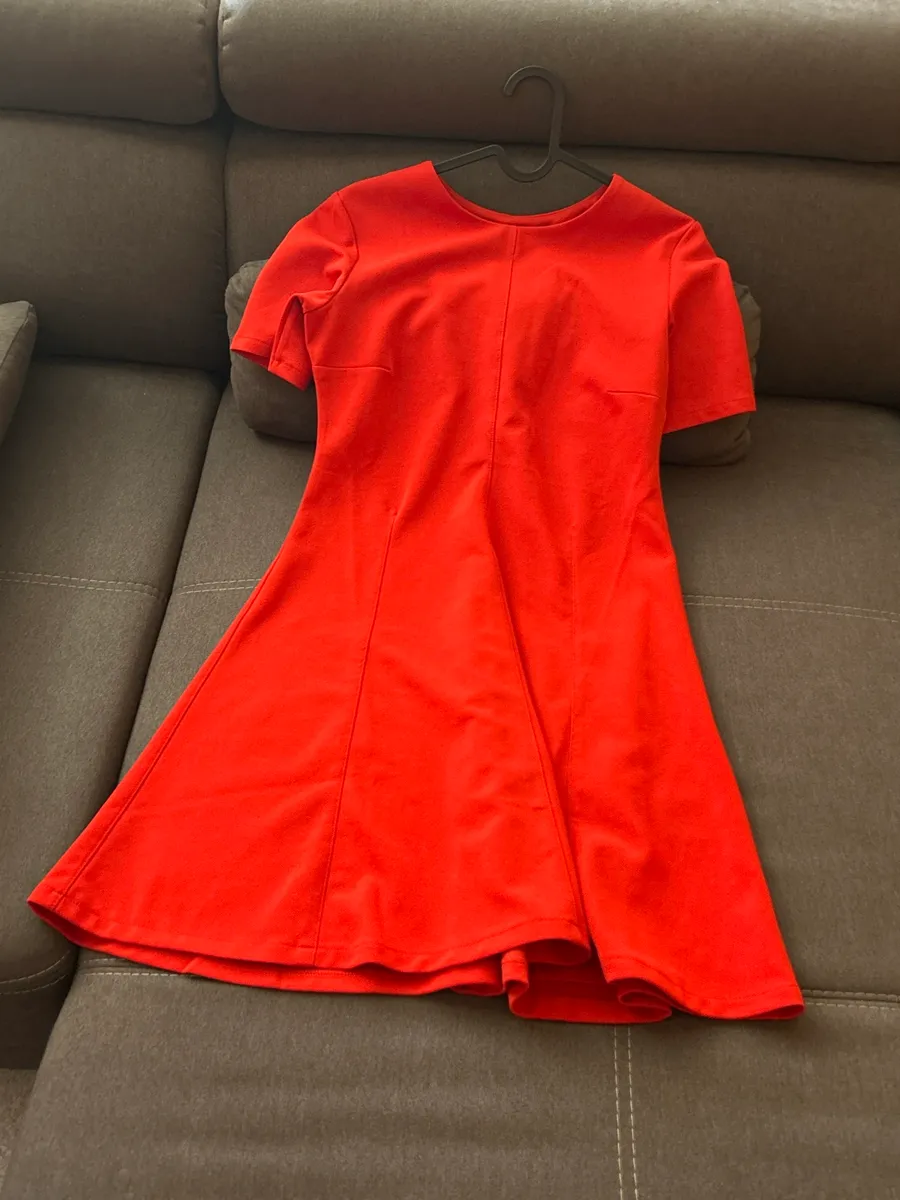 H&M Rotes Sommerkleid S 2