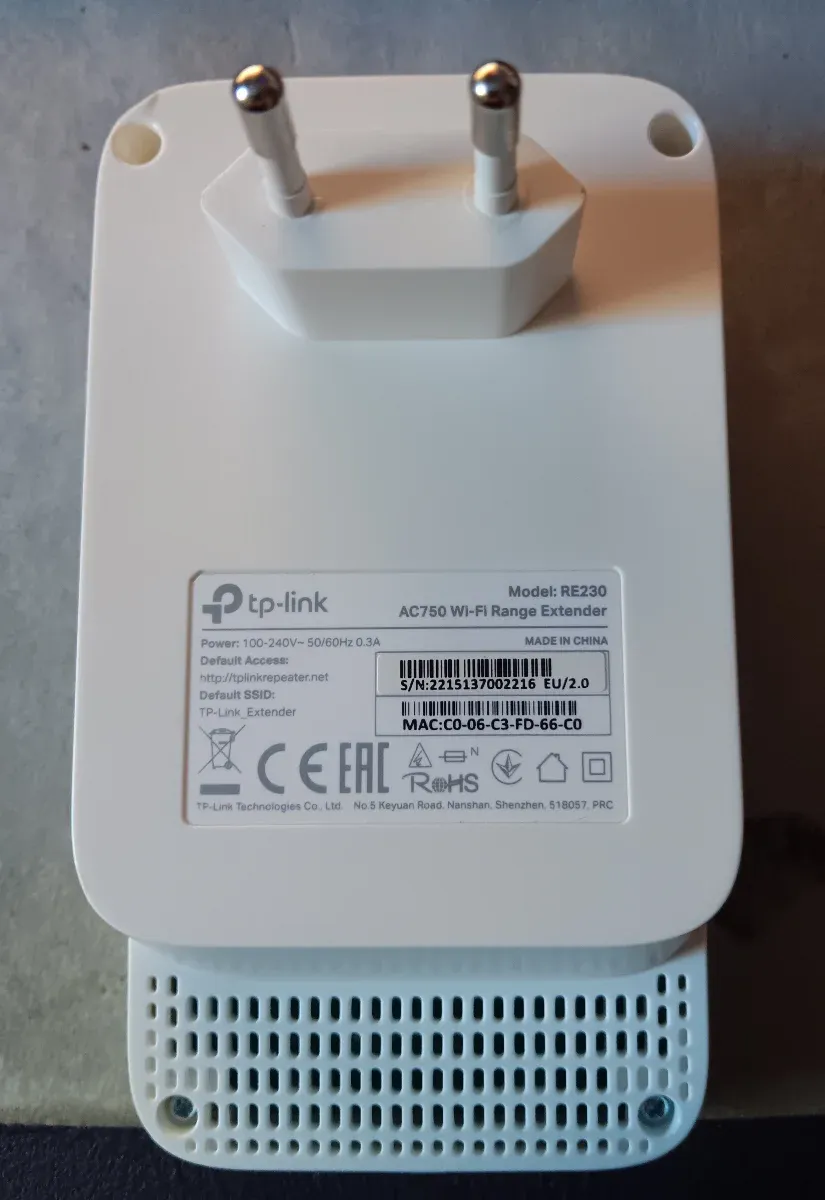 WiFi Repeater tp-link 3