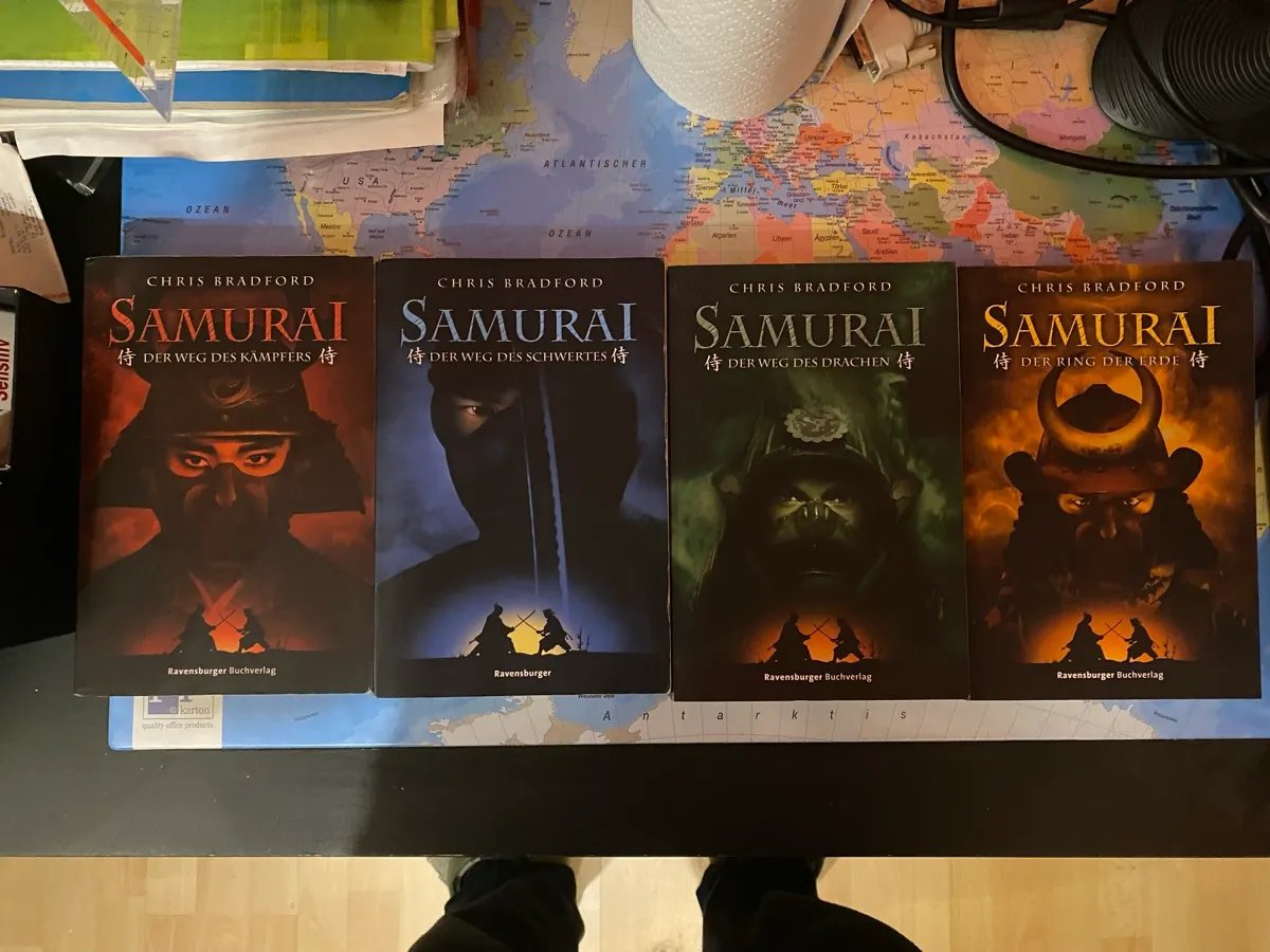 ,,Samurai" von Chris Bradford (BUNDLE 1-4)