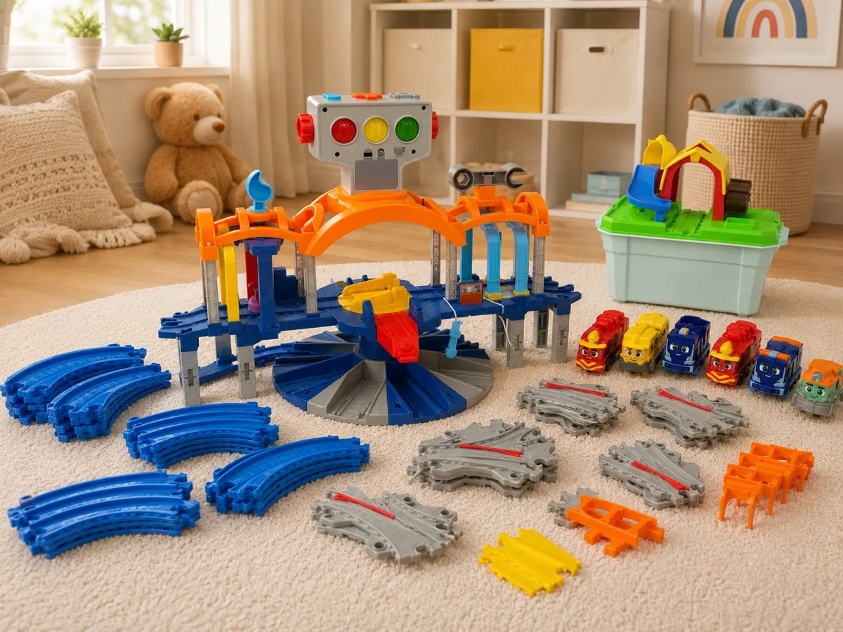Mighty Express Eisenbahn Set 4