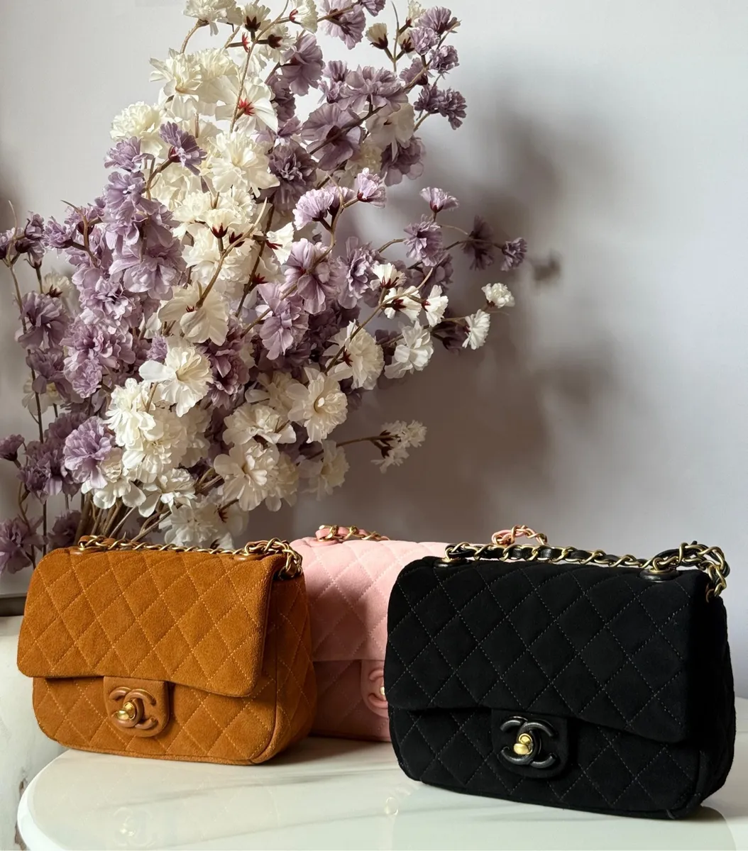 Set of Quilted Handbags