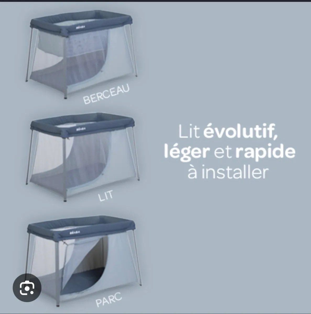 Béaba Reesbett + Matraze 2