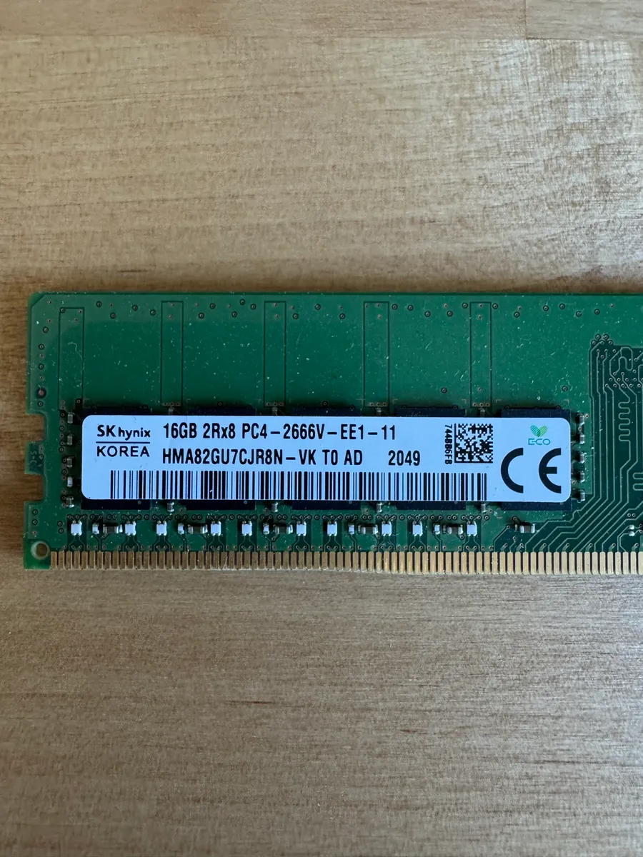 RAM Server 16Gb DDR4 ECC 2