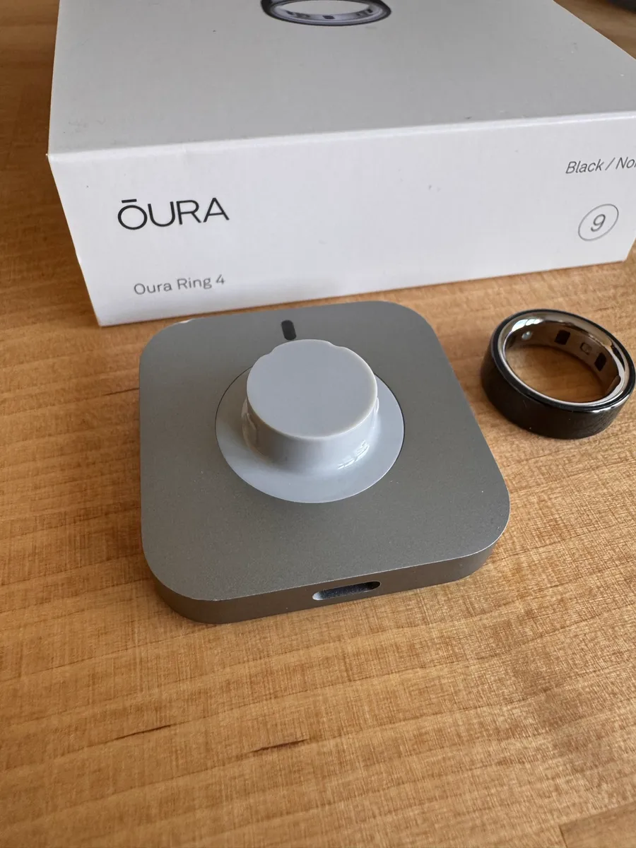 Oura Ring 4 – Black – Size 9 2
