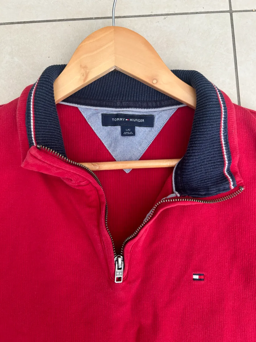 Pull Half zip Polo - size L 3