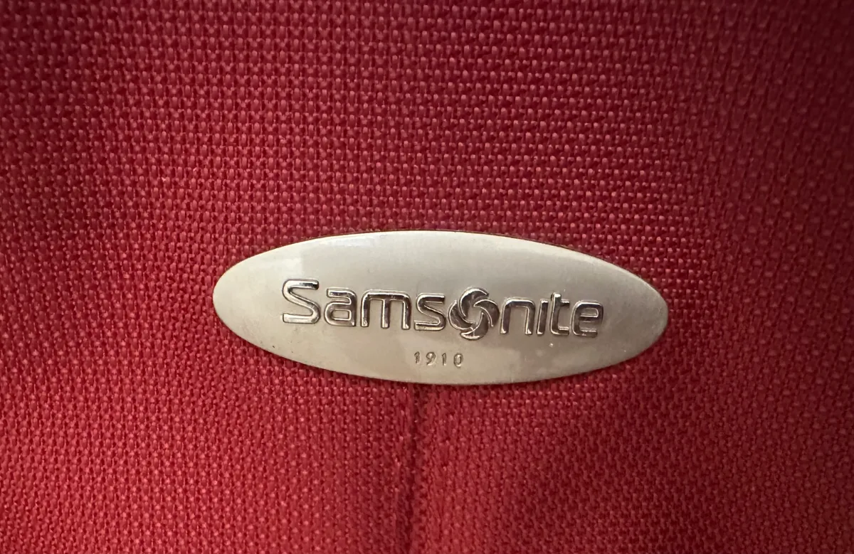 Maleta roja Samsonite 3